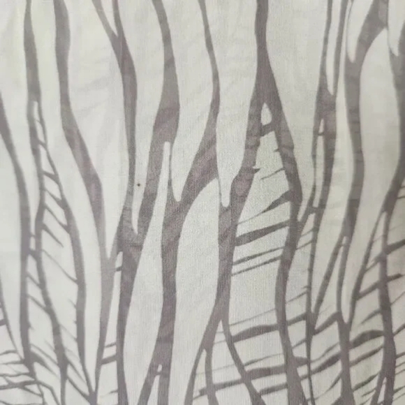 Anthropologie Fei Silk Sheer Blouse Size 4 Small - Picture 9 of 12